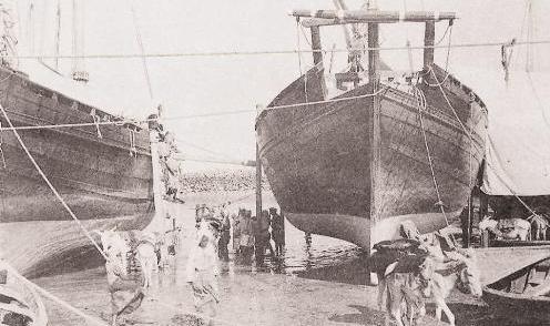 أبوام الماء حين وصولها الى النقعة