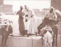 ... وأحد آبار الماء