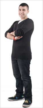 عبدالله بعد انقاص وزنه