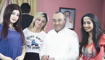 العجيمي بين بطلات مسلسل «هابي هاوس»