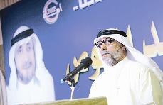 سعد البوص متحدثا