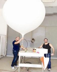 اختراع البالون الفضائي