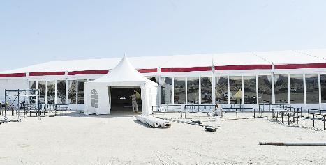 خيمة في مراحلها الأخيرة