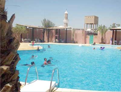 مسبح في قرية فيلكا