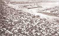 صورة جوية للشامية في الخمسينات