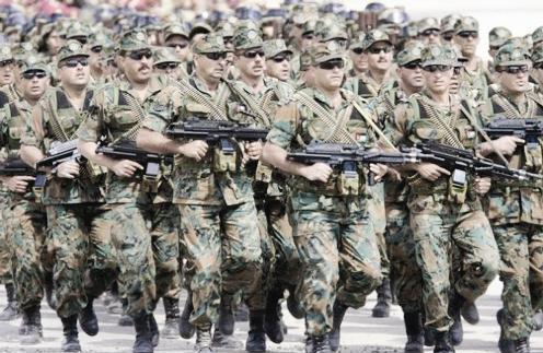 الجيوش البرية العربية الأكثر عدداً