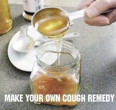 العسل يعالج معاناة السعال