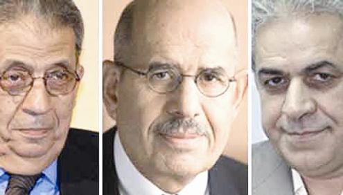 حمدين صباحي ومحمد البرادعي وعمرو موسي... علاج «الفوبيا» يكون بالمواجهة