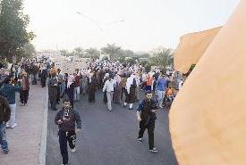 جانب من المسيرة