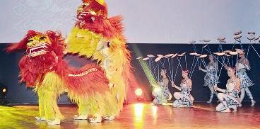 جانب من العرض الفني