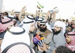 أسامة الشاهين متحدثا