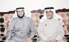 مع الزميل سعود الديحاني