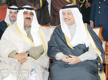 مشعل الأحمد وجابر المبارك