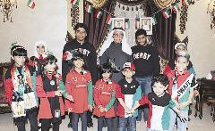 ... ومع الاحفاد