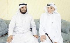 مع الزميل سعود الديحاني