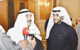 المحمد وضاري الوزان وحديث إلى وسائل الإعلام