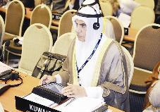 السعدون في الجلسة العامة للمؤتمر