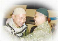 سعادة بالغة بعد العمرة