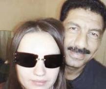 العقيد اشتيوي إحرير القذافي مع فتاة في بيلا روسيا