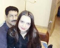 ... ومحتضناً اياها