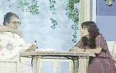 ... وفي مشهد من مسلسل «خالتي قماشة»