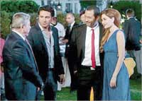 في مشهد من مسلسل «لعبة الموت»