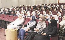 جانب من محاضرة الطالبات