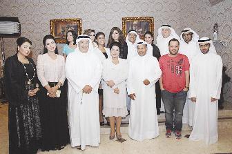 صورة جماعية لنجوم مسلسل «الواجهة»