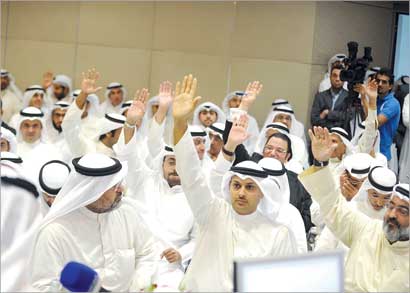 رفعت «بروة» يدها فحُسمت المعركة (تصوير سعد هنداوي)