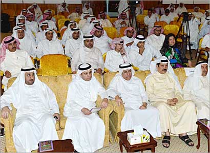 جانب من حضور الاحتفالية (تصوير نور هنداوي)