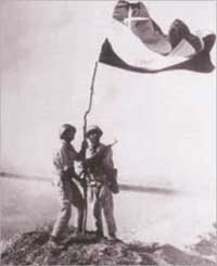 العلم المصري ارتفع في 1973 على خط بارليف