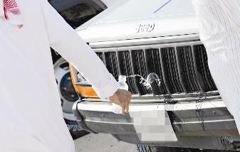 تبريد السيارة بالماء