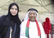 الكتبي مع ابنته ريميه