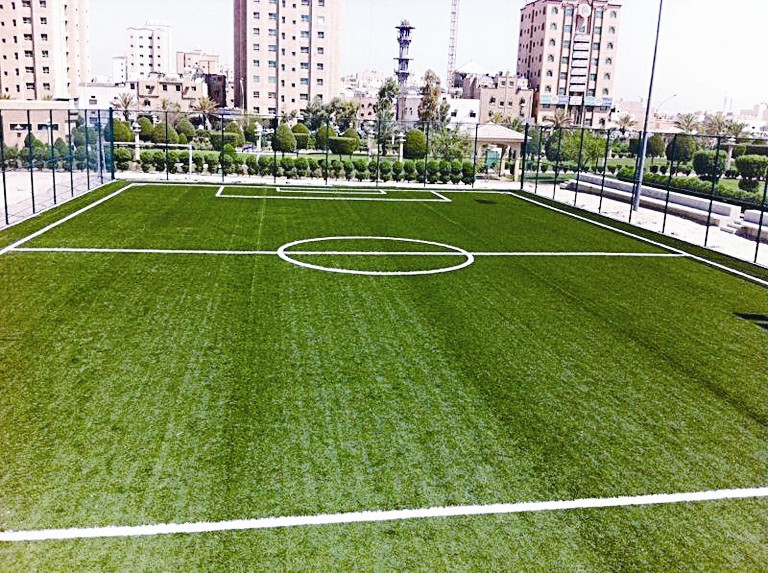 أحد الملاعب التي أنشأتها الهيئة في الحدائق العامة