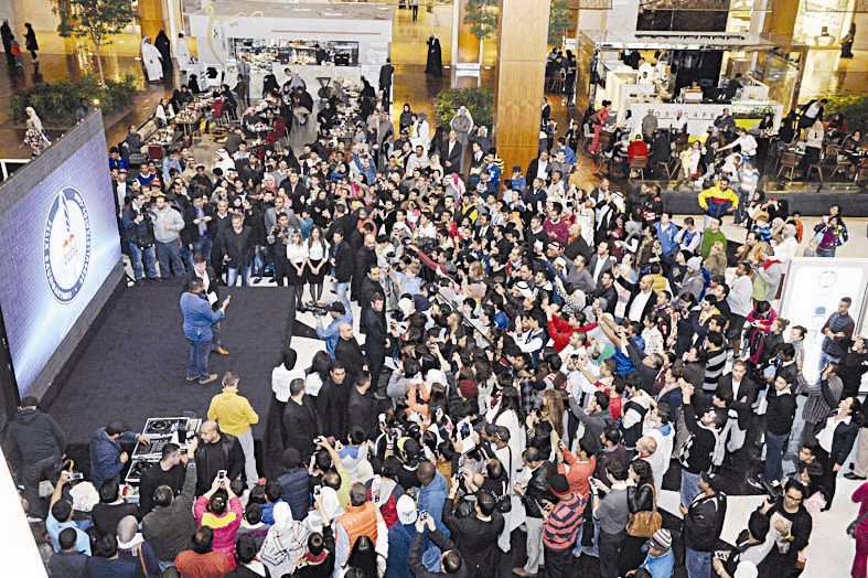 الحشد الذي انتظره في مجمع 360