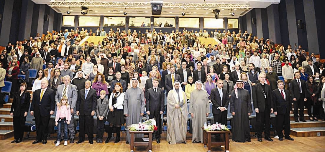 الحضور ملأ القاعة (تصوير طارق عزالدين)