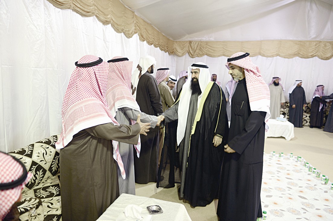 الشيخ سعود الجربا حضر المأدبة