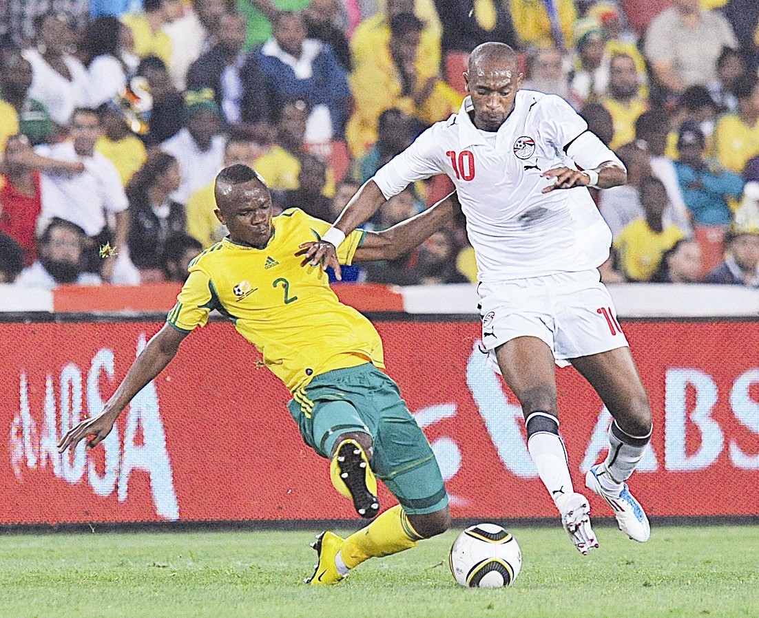 شيكابالا في أحد اللقاءات الأفريقية