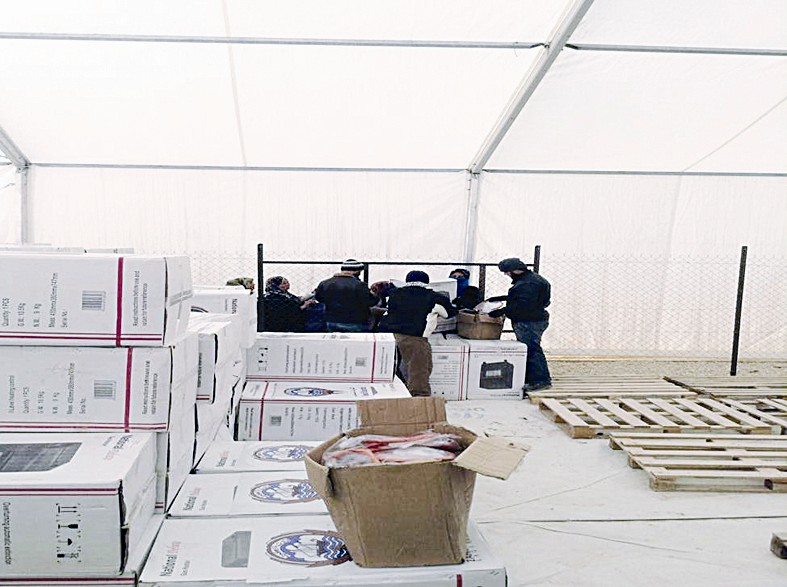 توزيع الدفايات