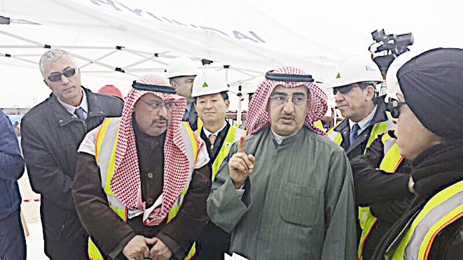 الابراهيم والحصان والمسعد خلال الجولة