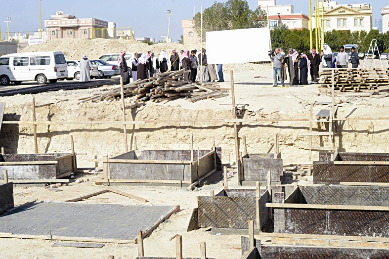 جانب من أعمال المشروع