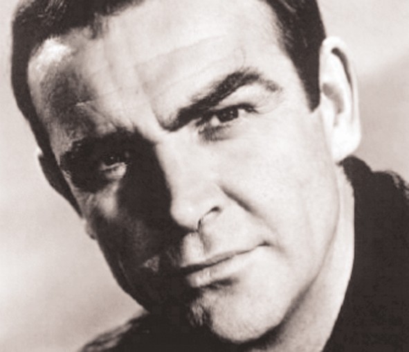 شون كونري في شبابه