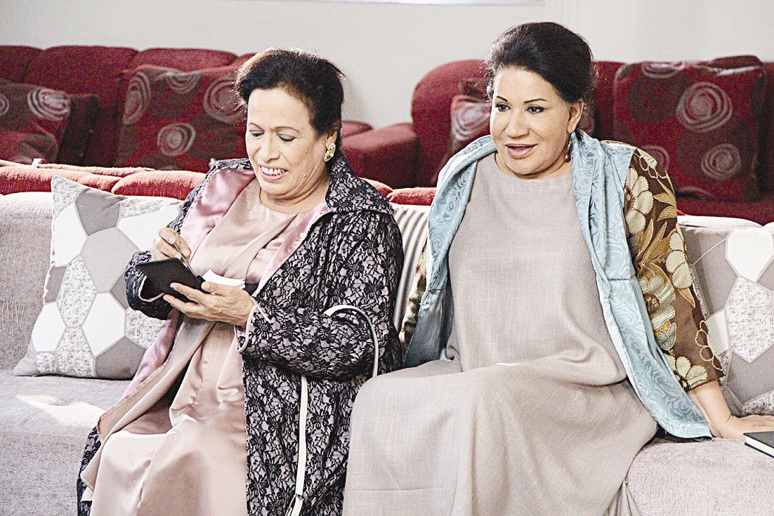 سعاد عبد الله وحياة الفهد في كواليس «البيت بيت أبونا»
