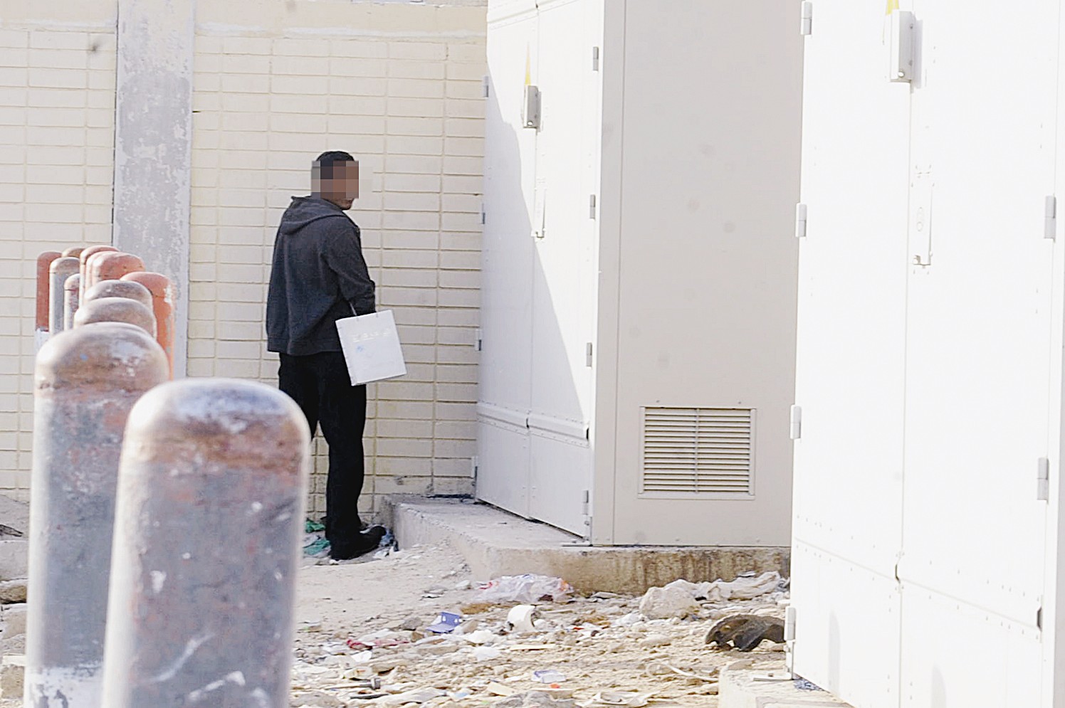 محولات جليب الشيوخ تحولت حمامات عمومية