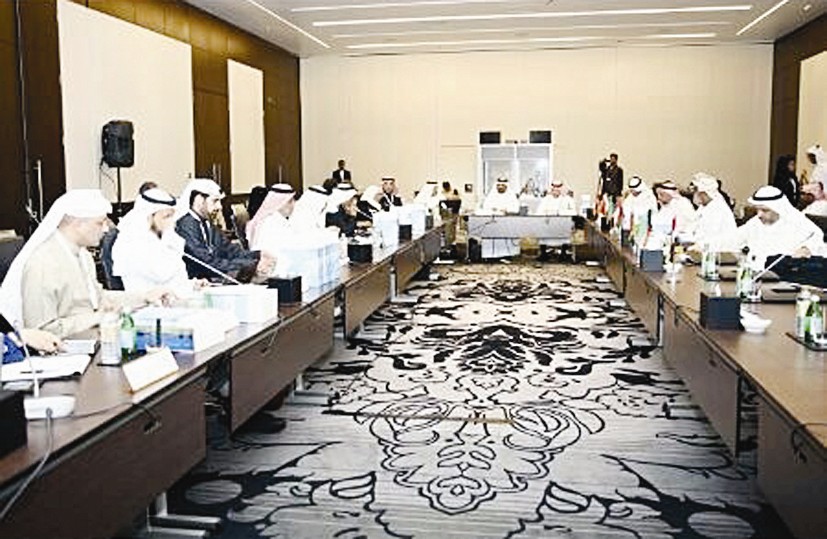 المشاركون في اجتماع ابو ظبي