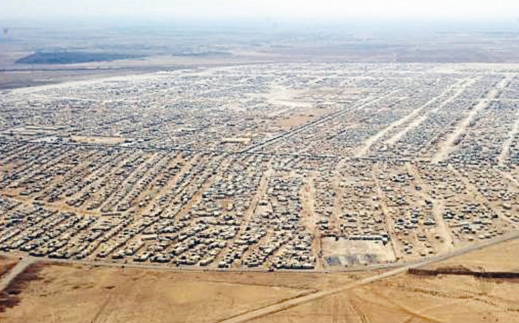 مخيم الزعتري في الاردن تحول إلى موطن ثان للاجئين السوريين