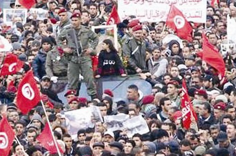 جنازة بلعيد تفجر غضبا شعبيا ضد «النهضة» في تونس