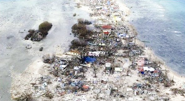 دمار واسع خلفه اعصار «هايان» في الفيليبين