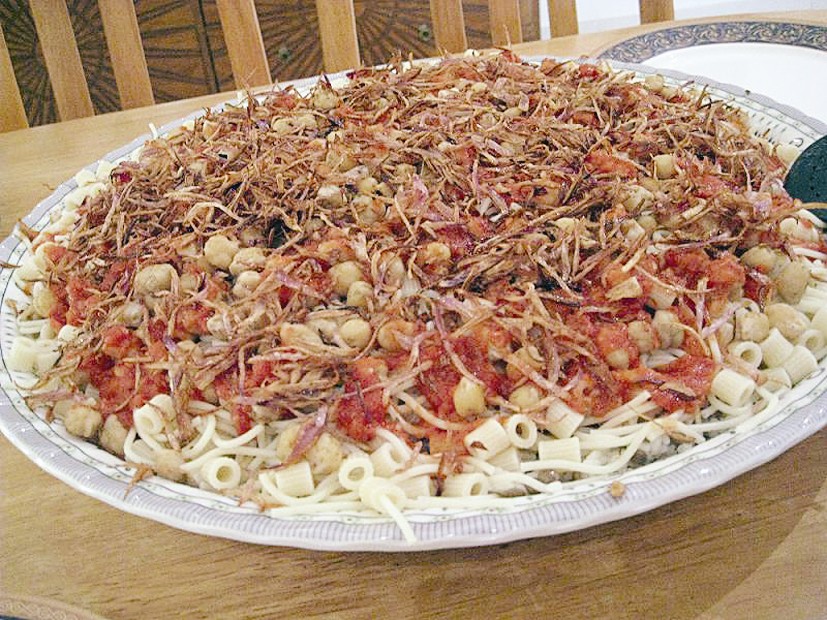 الكشري وجبة جميع الطبقات