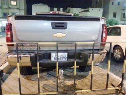  سيارة المتهمين بـ «الشروع بالقتل»